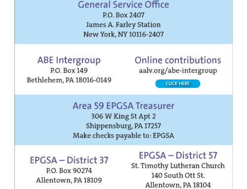 Where to Send Contributions