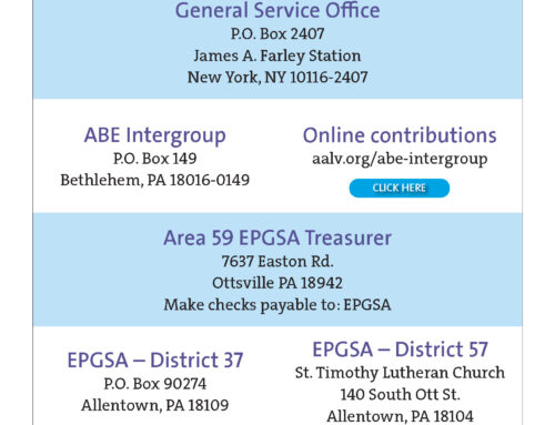 Where to send Contributions