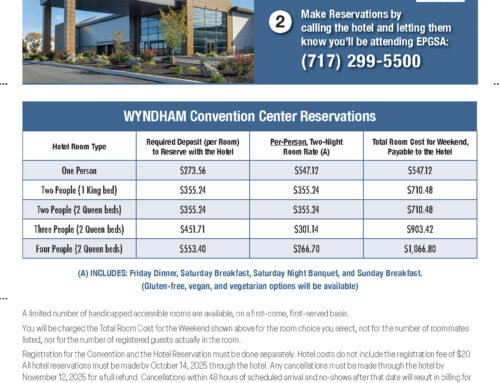 EPGSA Hotel Reservation Form