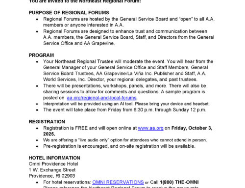 Northeast Regional Forum 2025